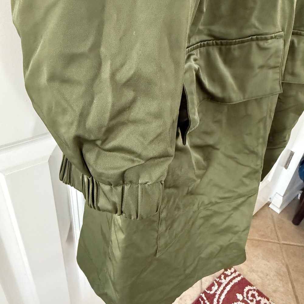 Ava & Viv Women's Rain or Everyday Jacket in Olive - Picture 3 of 9